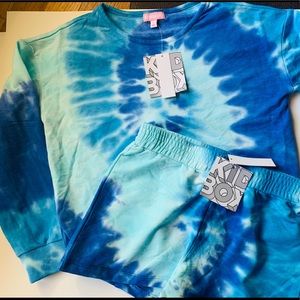 Kidbox 🆕 Tie Dye Sweatshirt and Shorts Set